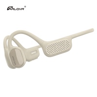 ALOVA-Écouteurs à conduction osseuse, oreillettes Bluetooth 5.3, écouteurs sans fil à oreille ouverte pour la natation, nouvel arrivage