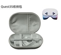 Tas Penyimpanan EVA Meta Quest 3S Grosir, Warna Kustom, Branding, Anti Gores, Organizer VR untuk Pemasok Game Global