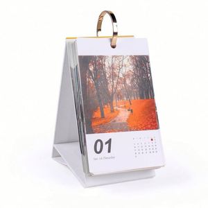 Eco-Friendly Paper Calendar Minimalist Custom Design | Sustainable Promotional <b>Gift</b> for Companies - Product Image 1