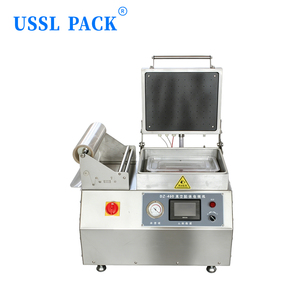Machine de mise sous vide de table SR580-360 pour barquettes de viande marinée et cuite, idéale pour les charcuteries et la conservation des aliments frais - Product Image 2