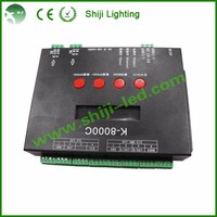 Contrôleur de pixels LED K-8000C Original Ws2812 K8000C SPI 1024 Pixels Programmable DMX512 Ws2811 Carte SD Contrôleur de pixels LED