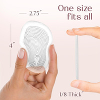 Coussinets pour talons hauts en gel de 4 mm d'épaisseur, pour soulager la douleur métatarsienne, semelles intérieures antidérapantes adhésives pour femmes