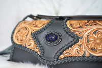 Sacs à bandoulière en cuir de veau véritable classique faits à la main pour femmes, sac à main à franges original en cuir de vache, sac à main à pompon
