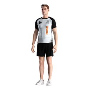 Camiseta de Compresión para Jiu-Jitsu Brasileño (BJJ) Sin Gi, Protección UPF50+, Banda de Silicona Antideslizante, para Deportes de Combate y Acuáticos - Product Image 2