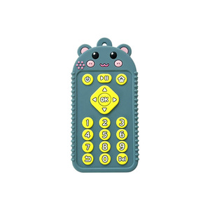 Mordedor de silicona de calidad alimentaria que calma el dolor de dentición y alivia el malestar <span class=keywords><strong>para</strong></span> bebés de 0 a 24 meses, juguete <span class=keywords><strong>para</strong></span> comer <span class=keywords><strong>para</strong></span> la dentición de los niños - Product Image 5