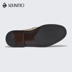 Mocasines de zapatos de vestir formales para hombre de gamuza cómodos planos personalizados de alta calidad OEM - Product Image 5