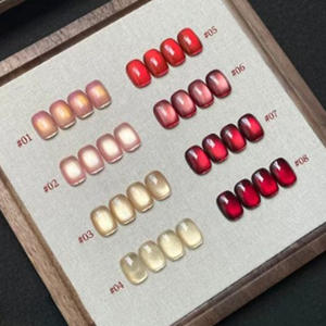 AILANUO Color claro Ojo de gato OEM/ODM Esmalte de gel Barniz de vidrio brillante Ojos de gato Esmalte de uñas Esmaltes de uñas Gel de ojo de gato - Product Image 3