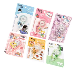 Wholesale Cartoon Girl Heart Correction with Students Large Capacity Correction Tape Cute Stationery