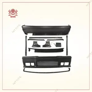 Cơ Thể Kit Đầy Đủ Thiết Lập Phía Trước Bumper Thích Hợp Cho BMW Loạt 3 E36 M3 1990-1998