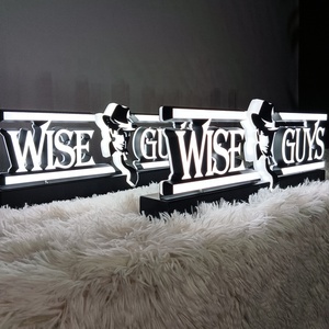 Kexian tùy chỉnh bàn chiếu sáng bảng Top Sign LED <span class=keywords><strong>Acrylic</strong></span> thư trong nhà bàn công ty hàng đầu Logo Led bảng signage - Product Image 6