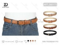 Cintura da Donna con Fibbia a Perno 3,5cm, 110cm, Stile Casual, Accessorio in Pelle - Product Image 3