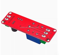 TOPCUS NE555 Modul Sakelar Timer yang Dapat Disesuaikan Modul Relay Penunda Waktu DC 5V / 12V Koneksi Penunda