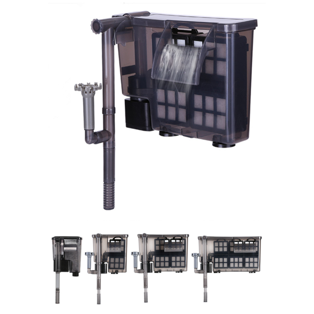 Top Seller Fish Tank Forced Filtration Hang on Aquarium Filter