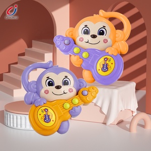 Chengji giocattoli musicali educativi per bambini attività giocando a <span class=keywords><strong>batteria</strong></span> simpatico giocattolo musicale scimmia con luci lampeggianti - Product Image 4