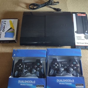 Wholesale 95% Original <strong>PS</strong> <strong>3</strong> 3000/4000 Slim Console 250GB/500GB Preloaded Games Wireless Controller Multi Power Plugs - Product Image 6