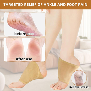 Envoltura Reutilizable para Pies con Aceite de Ricino, Envoltura Ajustable y Portátil para el Cuidado de los Pies con Aceite de Ricino - Product Image 5