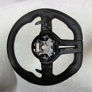 Housse de <span class=keywords><strong>volant</strong></span> de voiture en cuir véritable pour <span class=keywords><strong>BMW</strong></span> F10 F30 F20 F31 F36 <span class=keywords><strong>X3</strong></span> X4 X5 M3 M5 M6 F01 F02 F06 F07 F11 F12 F14 F16 F22 F80 - Product Image 3
