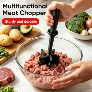 Attendrisseur à viande professionnel avec manche en plastique ABS, pilon à viande, marteau à steak, outils de cuisine portables - Product Image 1