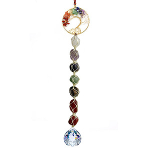 <strong>Chakra</strong> Necklace Spiritual Healing <strong>Crystals</strong> 7 Tumbled Stone Car <strong>Crystal</strong> <strong>Chakra</strong> Pendant - Product Image 6