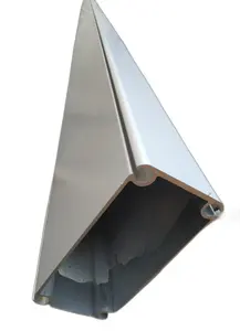 6061 T6 EX-공장 하이 퀄리티 핫 세일 천막 레일 Verchromt 사용자 정의 압출 프로파일에 대한 텐트 케더 용 알루미늄 프로파일