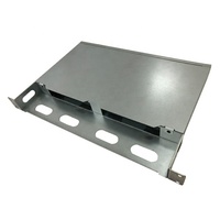 Châssis en tôle pour montage en rack 1U, boîtier de serveur en acier galvanisé sur mesure pour module d'alimentation de contrôle industriel
