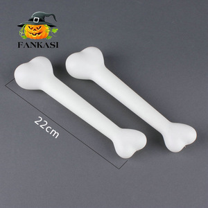FANKASI กระดูกพลาสติก 22 ซม. ขนาดกลาง อุปกรณ์ประกอบชุดปาร์ตี้ฮาโลวีน - Product Image 3