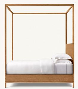American Retro Solid Wood Bedroom Furniture Double <b>Bed</b> <b>Queen</b> <b>Bed</b> Hotel Club Can Be Customized <b>Size</b> Factory Direct <b>Sales</b> - Product Image 2