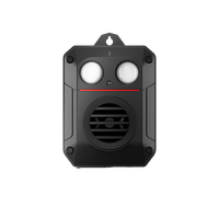 2025 vente chaude forte répulsif pour animaux répulsif ultrasonique pour taupes IP 65 étanche Flash Light efficacement chasser les animaux