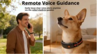 Collier de localisation GPS pour chiens et chats avec fonctions anti-perte et anti-évasion, suivi en temps réel via Beidou