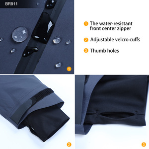 Tissu en nylon 2024 pour veste coupe-vent à capuche Winner Veste <span class=keywords><strong>d</strong></span>écontractée recyclée pour hommes - Product Image 6