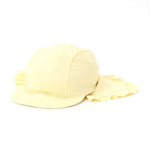 Protection solaire à rabat pour bébé Upf50 Chapeau de plage pour bambins personnalisé pour l'extérieur Chapeaux d'été pour bébé de 3 ans pour filles avec protection des oreilles et du cou - Product Image 4