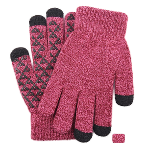Herren beidseitige winter warme Woll handschuhe für Touchscreen-Funktion Verdickte rutsch feste Outdoor-Sport handschuhe Großhandel Finger Ha