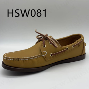 <span class=keywords><strong>Scarpe</strong></span> Casual CXT, Comode e Leggere, Stile Penny Giallo, <span class=keywords><strong>Suola</strong></span> Piatta, Taglie Grandi, per Viaggi Leggeri HSW081 - Product Image 3