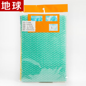 Earth Brand D-080B Spunlace Cleaning Cloth Rectangle Super Absorbent For Pots Dishes Household Cleaning - Product Image 3