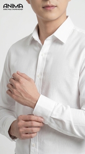 Chemise pour homme de qualité supérieure du Vietnam, en bambou respirant, séchage rapide, col classique, tenue pour réunion d'affaires - Product Image 4