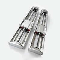 Module linéaire à vis à billes de haute précision 14 mm, charge horizontale 110 kg, charge verticale 33 kg, actionneur linéaire CNC pour équipement d'automatisation