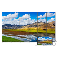 MJK vendite dirette di fabbrica pieghevole LED Poster Display P2.5mm interni piano-piedi ascensore animazione 80 ''schermo