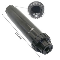 Arroseur en plastique réglable de 1/2 pouces à 25-360 degrés pour système d'irrigation de jardin