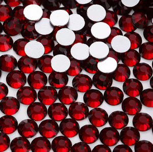 Cristales de acrílico personalizados Flatback de alta calidad sin Hotfix Glass Rhinestones al por mayor - Product Image 1