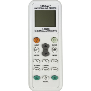 Control remoto universal para aire acondicionado K 1028E 1000 en 1 con función de aprendizaje de código y temporizador - Product Image 1