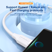 Cable USB C de Carga Súper Rápida Mindpure de 120 W y 6 A, Cable de Datos Tipo C para Teléfonos Inteligentes, Tabletas y Computadoras Portátiles de Alta Potencia, 1 M, 2 M, 3 M