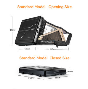 Di alta qualità in alluminio OEM 4x4 tetto auto parte superiore della tenda aperta per fuori strada - Product Image 3