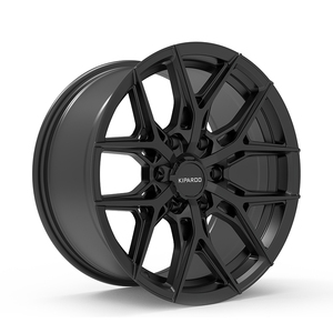 Jantes de <span class=keywords><strong>voiture</strong></span> en aluminium personnalisées Kipardo 17x9 18x9 20x9.5 Noir brillant teinté, jantes modifiées pour la modification tout-terrain 4x4 - Product Image 1