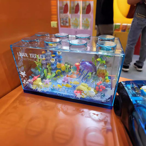 Bloques de Construcción JAKI Bajo el Mar, Caja Acrílica con Más de 800 Piezas, Juguete Creativo DIY para Niños de 8 a 13 Años - Product Image 2