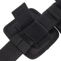 Ceinture tactique multifonctionnelle réglable avec pochettes pour entraînement extérieur et service – Ensemble de ceintures tactiques multifonctions