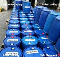 Fabricant chinois LABSA 96% Agent auxiliaire de lavage textile