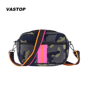 Túi đeo chéo máy ảnh nữ chất liệu neoprene, thiết kế thời trang họa tiết rằn ri bán chạy năm 2025 - Product Image 2