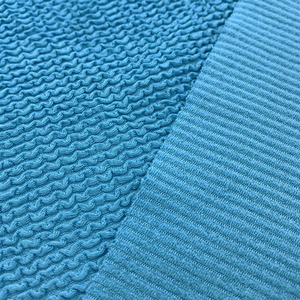 OEKO-TEX chứng nhận 92% <span class=keywords><strong>Polyester</strong></span> 8% <span class=keywords><strong>Elastane</strong></span> UPF 50 Jacquard Terry Bơi Vải Bikini vải - Product Image 4