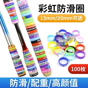 Giant Fin King Fishing Rod Handle Wrap Silicone Anti Slip Grip Lure Rod Protective Cover - Product Image 2