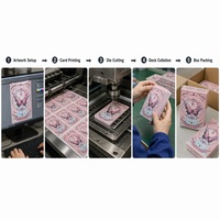 Cartes à Jouer de Football Personnalisées de Luxe en Gros - Finition Vernie 280 g/m² Écologique Boîte en Papier Portable Promotionnelle pour Famille et Sport